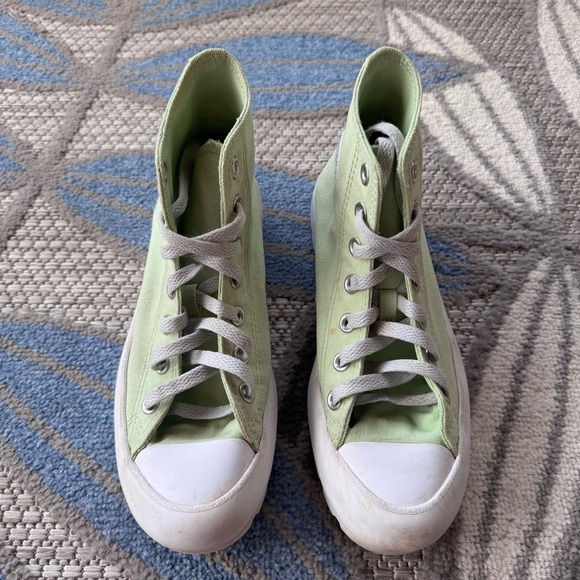Converse Women’s Chuck Taylor All Star‎ Hi Lugged Sneaker Neo Mint Size 6 - Picture 3 of 8